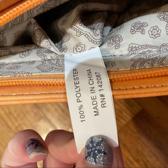 Simply Noelle Shoulder Bag Honey Orange New With Tags - Picture 9 of 11